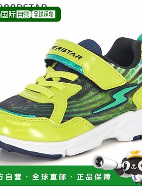 日本直邮MOONSTAR 儿童 SUPERSTAR SS K1241 Fast WD 亮绿色运动