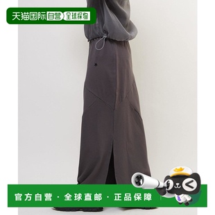 直筒拼接弹力针织裙 1h可退 女装 TOKYO 侧开叉 日本直邮CONVERSE