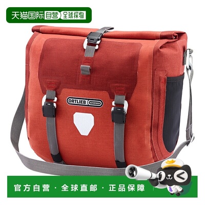日本直邮ORTLIEB 自行车车把包加前置包11L莎莎酱 x 黑辣椒OR-F32