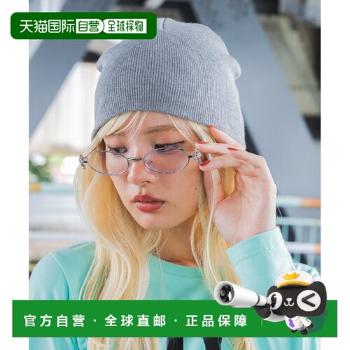 日本直邮WEGO 女士 金属框十字装饰太阳镜 WE26AS08SG0022