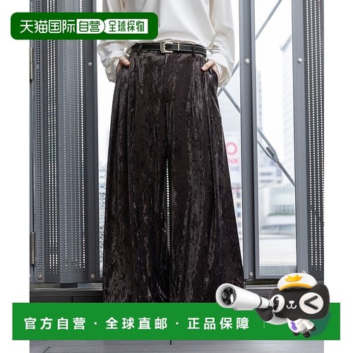 1h可退 日本直邮HARE男装宽松立体剪裁斜纹长裤 绞绳收口 606798