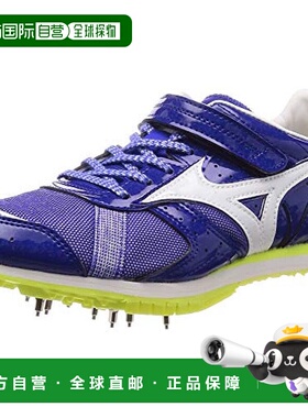 【日本直邮】Mizuno 美津浓 跑鞋 Field GEO AJ-B 蓝色X白色 24.5