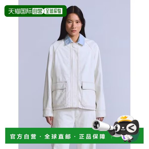 日本直邮levi’s 蓝色标签(™) 条纹工装外套