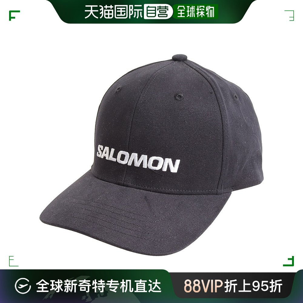 日潮跑腿salomon萨洛蒙男女同款帽子帽子徒步登山 LOGO帽子Ｆ