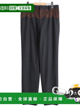 1h可退 日本直邮FUMIKA_UCHIDA 女装 高腰蕾丝装饰 直筒西裤 WPT0