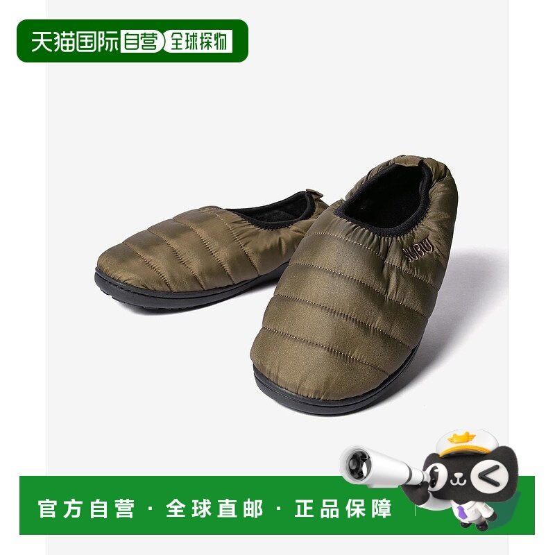 日本直邮SUBU F-LINE VAMP 冬季一脚蹬男女通用羽绒拖鞋