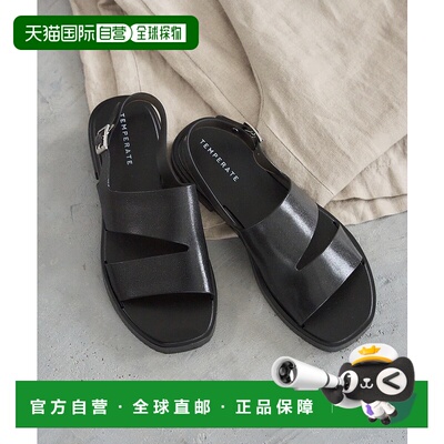 1h可退 日本直邮TEMPERATE女士闪亮PVC凉鞋 25093825007010