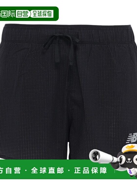 日本直邮New BalanceNew Balance NB男女同款跑步短裤MS51283-BK