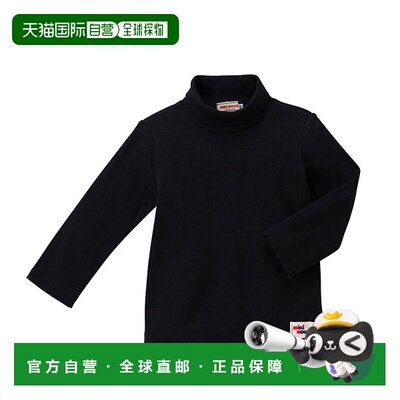 日潮跑腿mikihouse 短袖T恤 （05）黒 ８０13-5207-820纯棉