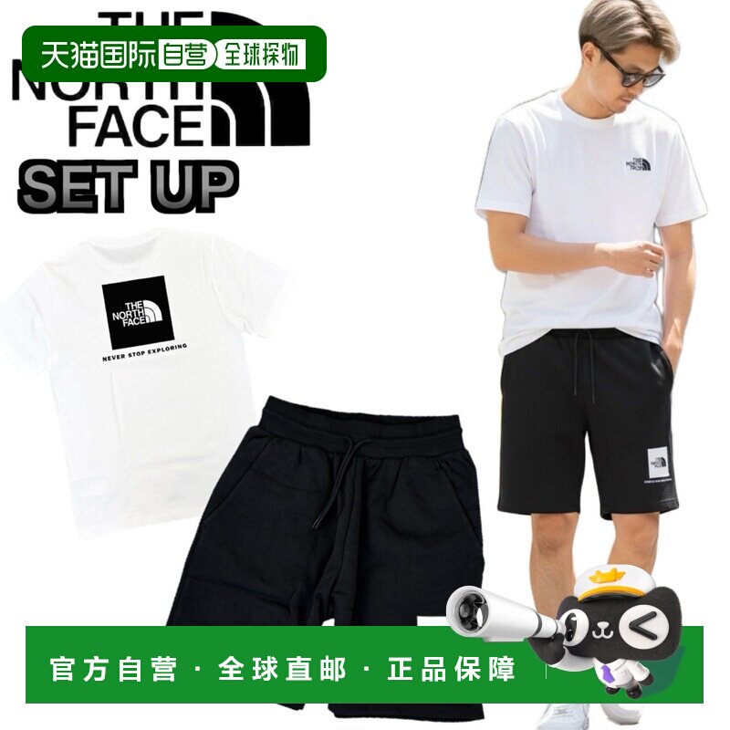 日本直邮The North Face Set-Up：T恤和短裤两件套（NF0A8B6K/NF0