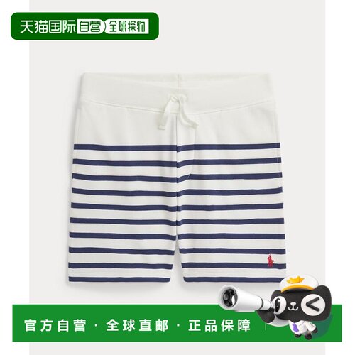 日本直邮Polo Ralph Lauren 儿童 条纹法式绒布短裤 CWPOSHOYBQ20