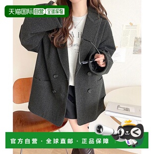 日本直邮Classical Elf 质感十足的仿羊毛双剪裁夹克 [C04519EW01