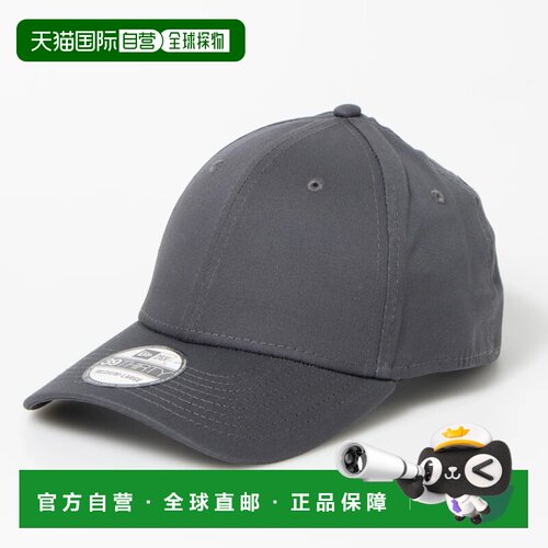 日本直邮NEW ERA 39THIRTY 帽子 石墨色