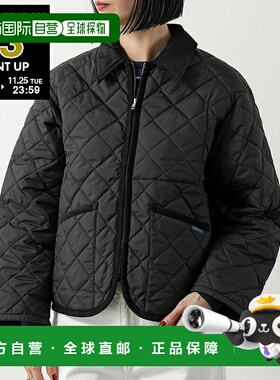 日本直邮LAVENHAM TEYNHAM 女士菱形绗缝短款夹克（LV10141）貂皮