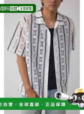 1h可退 日本直邮AZUL BY MOUSSY 男士多款设计网眼短袖衬衫 251IS