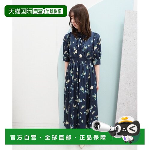 Swingle 女士 柔雾花卉印花连衣裙 20072615305056