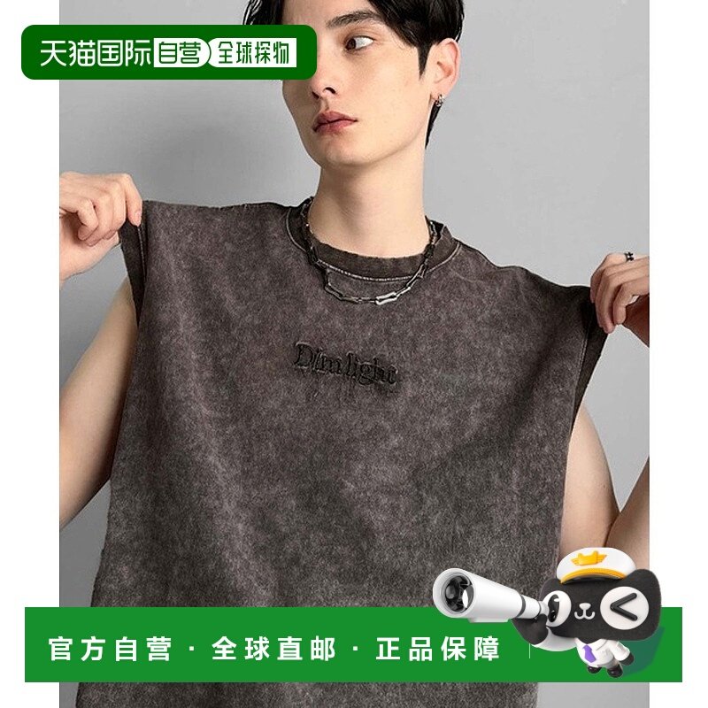 日本直邮Classical Elf Classical Origin 纽刺绣雪洗加工无袖T恤