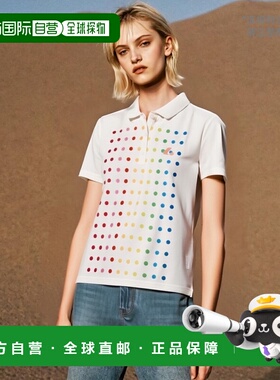 日本直邮LUCENT 女式比赛衬衫白色网球 XLP4870 女式短袖