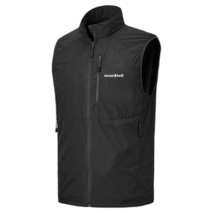 1h可退 日本直邮montbell 户外男士马甲背心轻量防风透气1103326