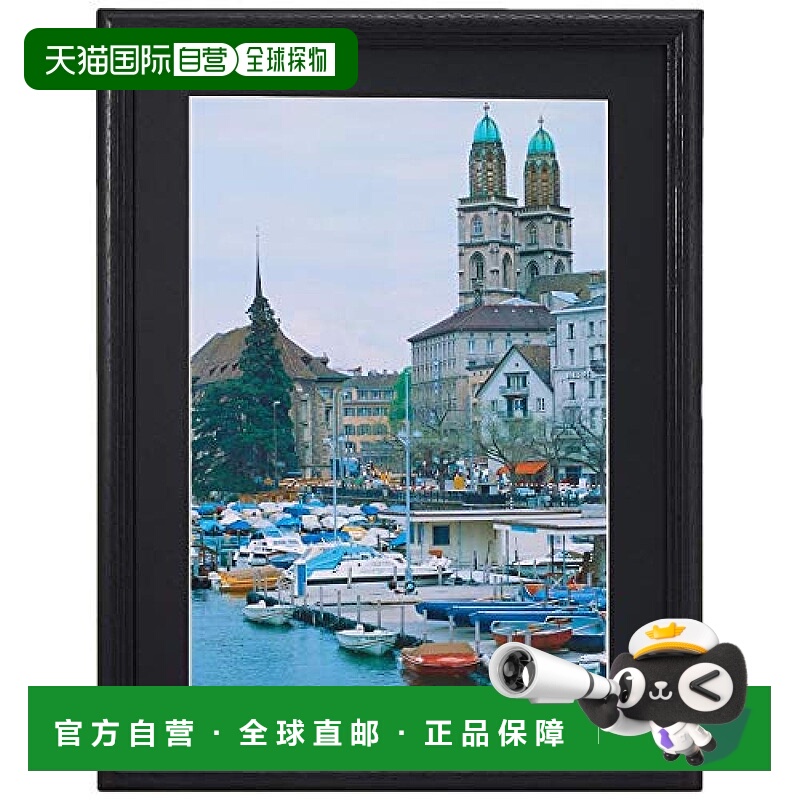 【日本直邮】Fujicolor富士胶片 木制相框IM-30宽幅4切黑407482