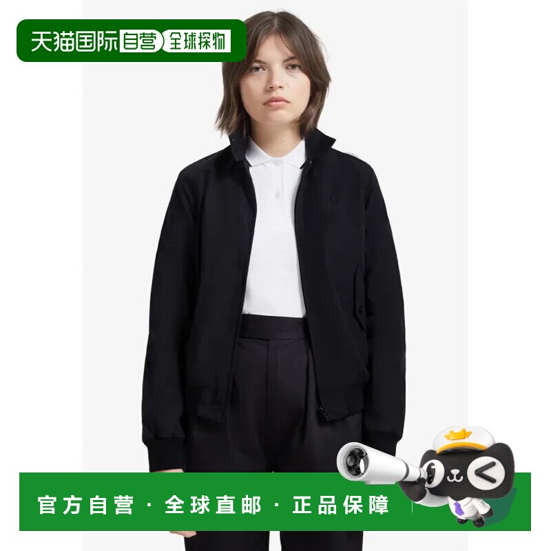日本直邮FRED PERRY 女士英格兰制造哈灵顿夹克 经典款式 耐用舒
