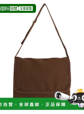 1h可退 日本直邮COMOLI 大容量经典帆布肩背包 男女同款 B0107001