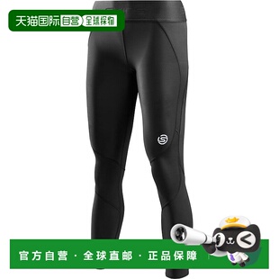 日本直邮SKINS 压缩衣 SERIES-3 女士长款紧身裤 黑色新款