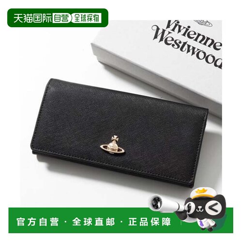 日本直邮Vivienne Westwood 薇薇安威斯特伍德 双折长款钱包 5104