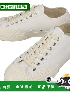 日本直邮Superga 2432 Works 低帮棉质帆布运动鞋白色/米白色4A51