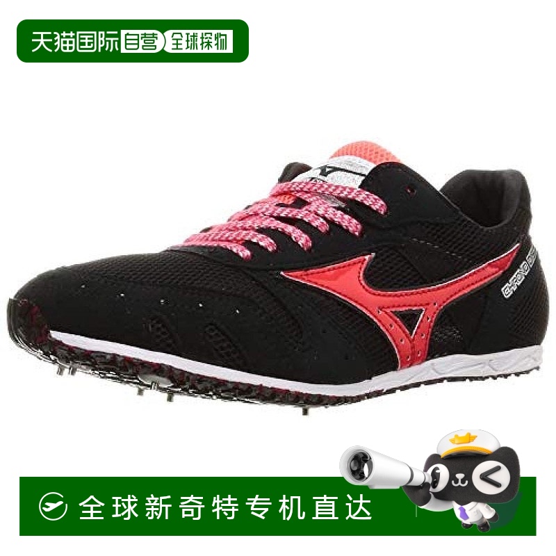 【日本直邮】Mizuno美津浓 CHRONO DIST7 田径鞋 黑红 26.0cm