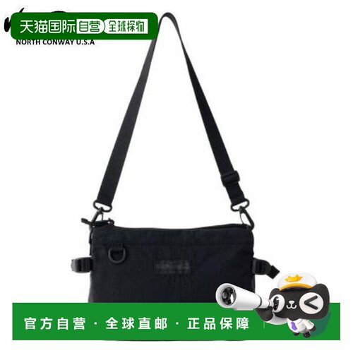日本直邮WILD THINGS TWIN SACOCHE 斜挎包 W7019-BLACK