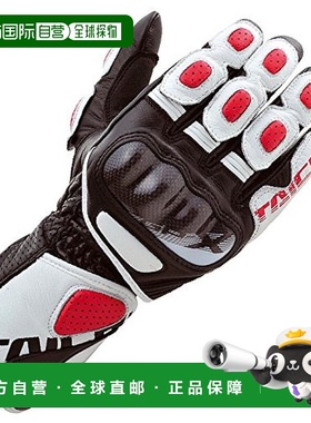【日本直邮】Rs-Taichi GP-WRX 皮革赛车手套 白色/红色 M NXT053