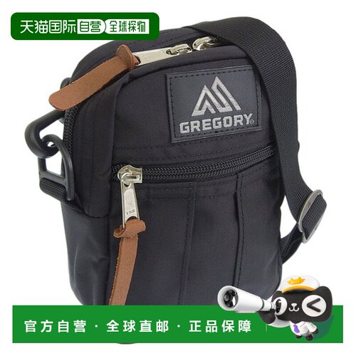 日本直邮Gregory 男女单肩包 黑色 CLASSIC BAGS QUICK POCKET S