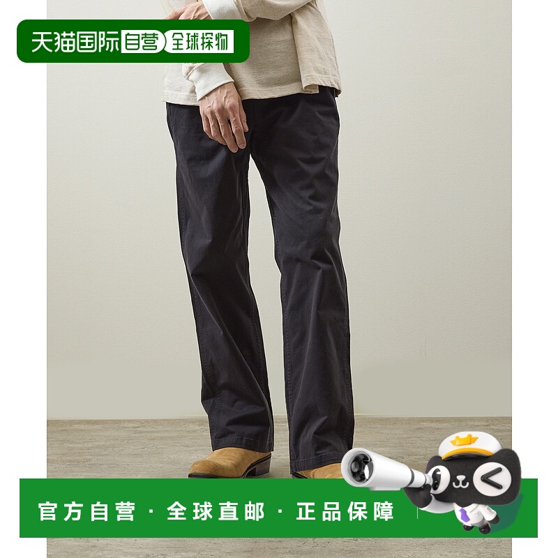 1h可退 日本直邮Gramicci 男女通用正装版弹力棉质直筒裤 GMP5SJP