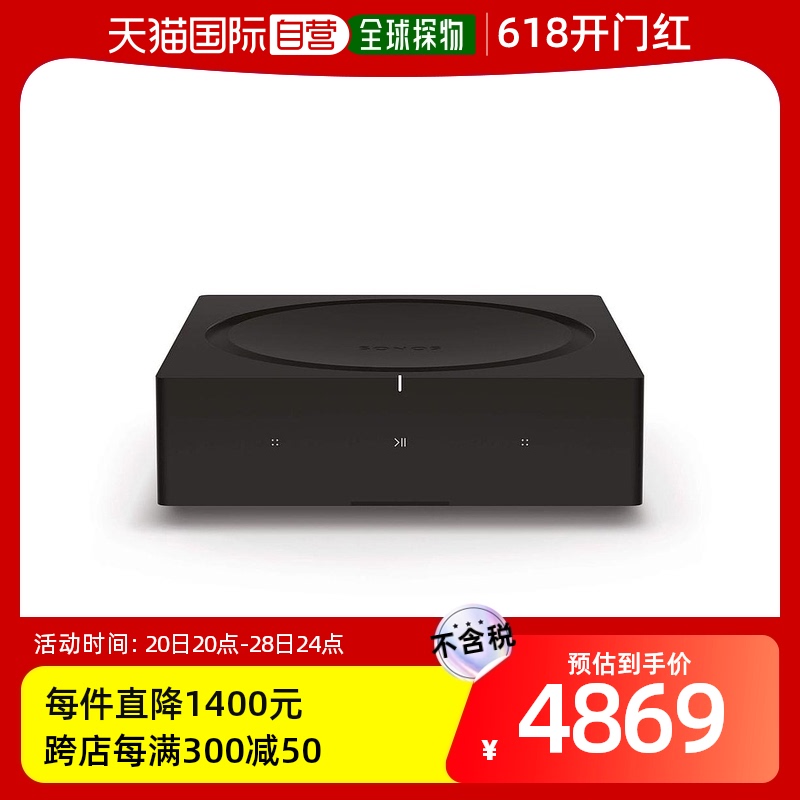 【日本直邮】Sonos扩大器AMP网络音频AirPlay / Wi-Fi AMPG1JP1BL 影音电器 无线/蓝牙音箱 原图主图