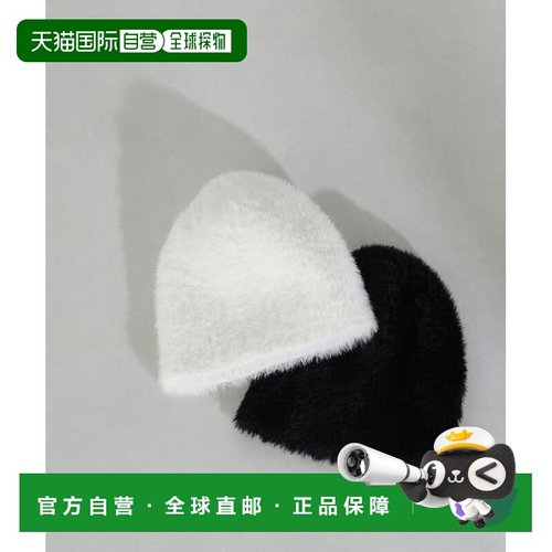 1h可退 日本直邮NATURAL BEAUTY BASIC 绒毛针织帽