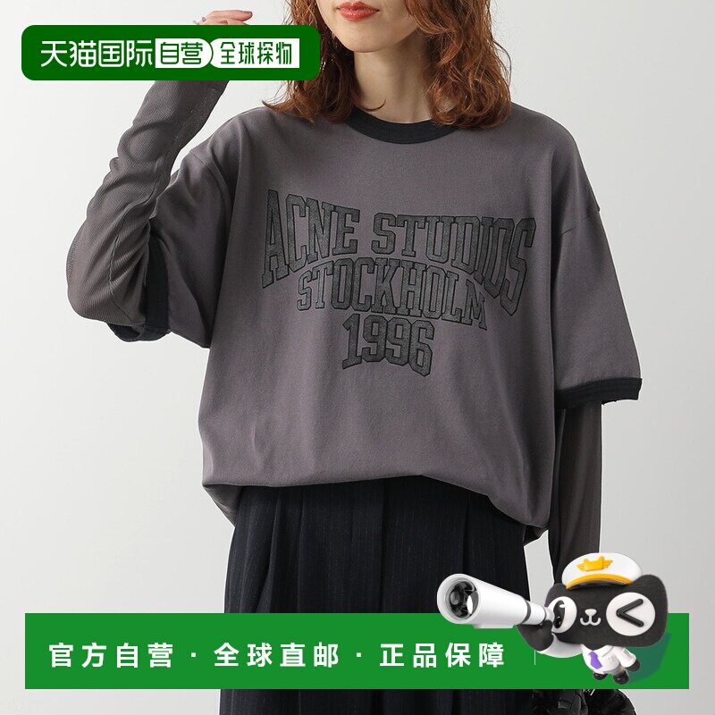 日本直邮Acne Studios RW-WN-TSHI000028 AL0559 女士长袖T恤 叠图片