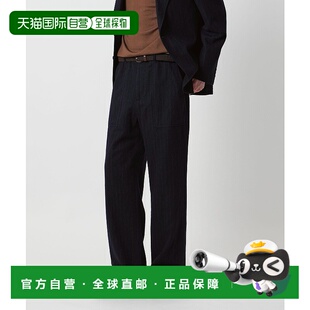 1h可退 日本直邮District男装舒rink纱线贝克休闲西裤半修身直筒