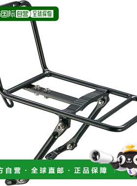 【日本直邮】Akiworld自行车用支架置物架后置黑色