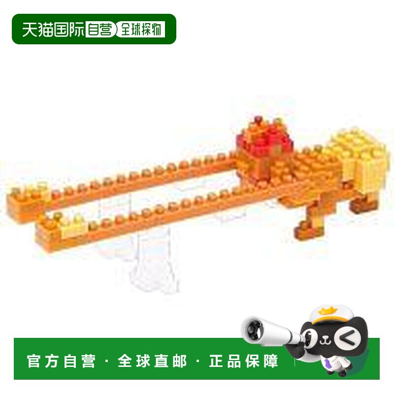 日本直邮NanoBlock 达尔西姆强拳 街头霸王2 积木玩具