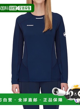 【日本直邮】猛犸象 Aenergy FL 女款长袖T 恤 1016-01360 海军蓝