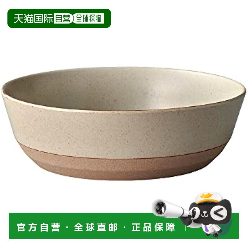 【日本直邮】Kinto 微波炉调理用品 波佐见烧碗 180mm米色29595