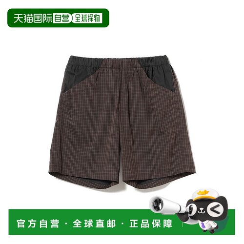 1h可退 日本直邮GR10K 男士格纹印花休闲短裤 23250045346