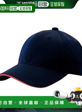 【日本直邮】捷多ZETT棒球帽 六角圆形 藏青色/红色 均码(56~59cm