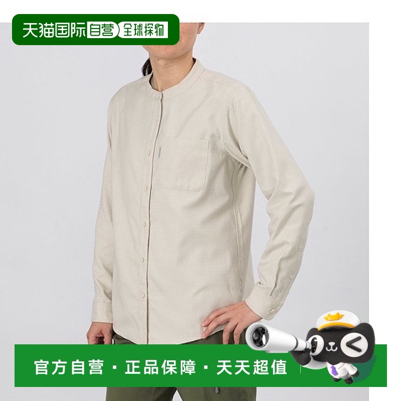 日潮跑腿MontbellWIC.OD 女式立领衬衫气质减龄百搭舒适高级感