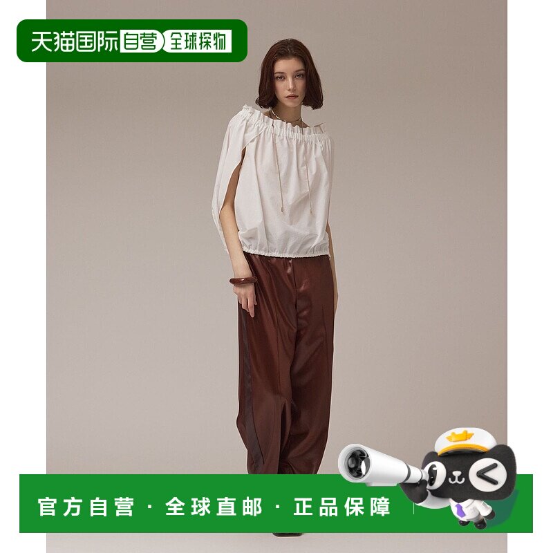 1h可退 日本直邮Diagram 女装 蝙蝠袖感 2WAY衬衫式上衣 长袖 可