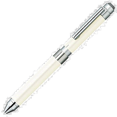 【日本直邮】斑马 多功能笔 SHARBOX CL5 皮革白 SB15-LW圆珠笔