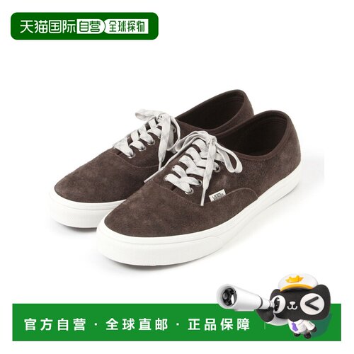 日本直邮VANS 男士 经典帆布鞋Authentic系列麂皮款 655766