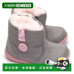 日本直邮Moonstar婴儿靴MS Moo B139防寒抗菌防臭毛皮2E儿童Chuck