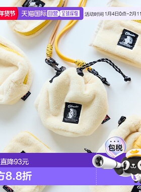 1h可退 日本直邮cobmaster男女同款别注Fluffy抽绳迷你包 微纤维2